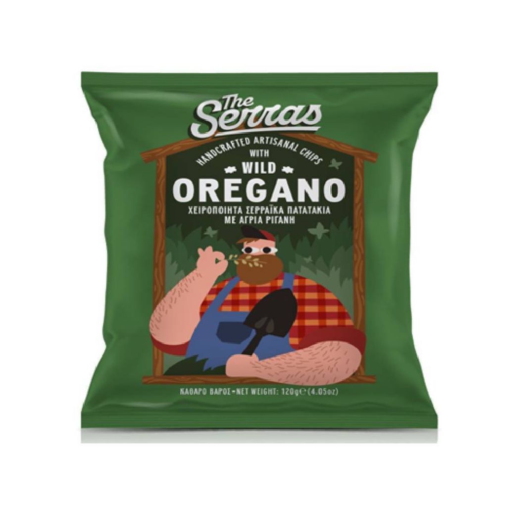The Serras Wild Oregano Potato Chips