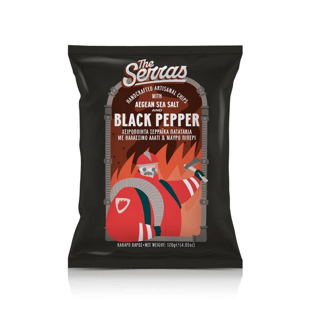 The Serras Black Pepper Potato Chips