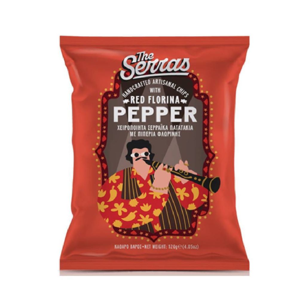 The Serras Red Sweet Pepper Potato Chips