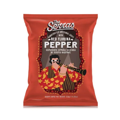 The Serras Red Sweet Pepper Potato Chips