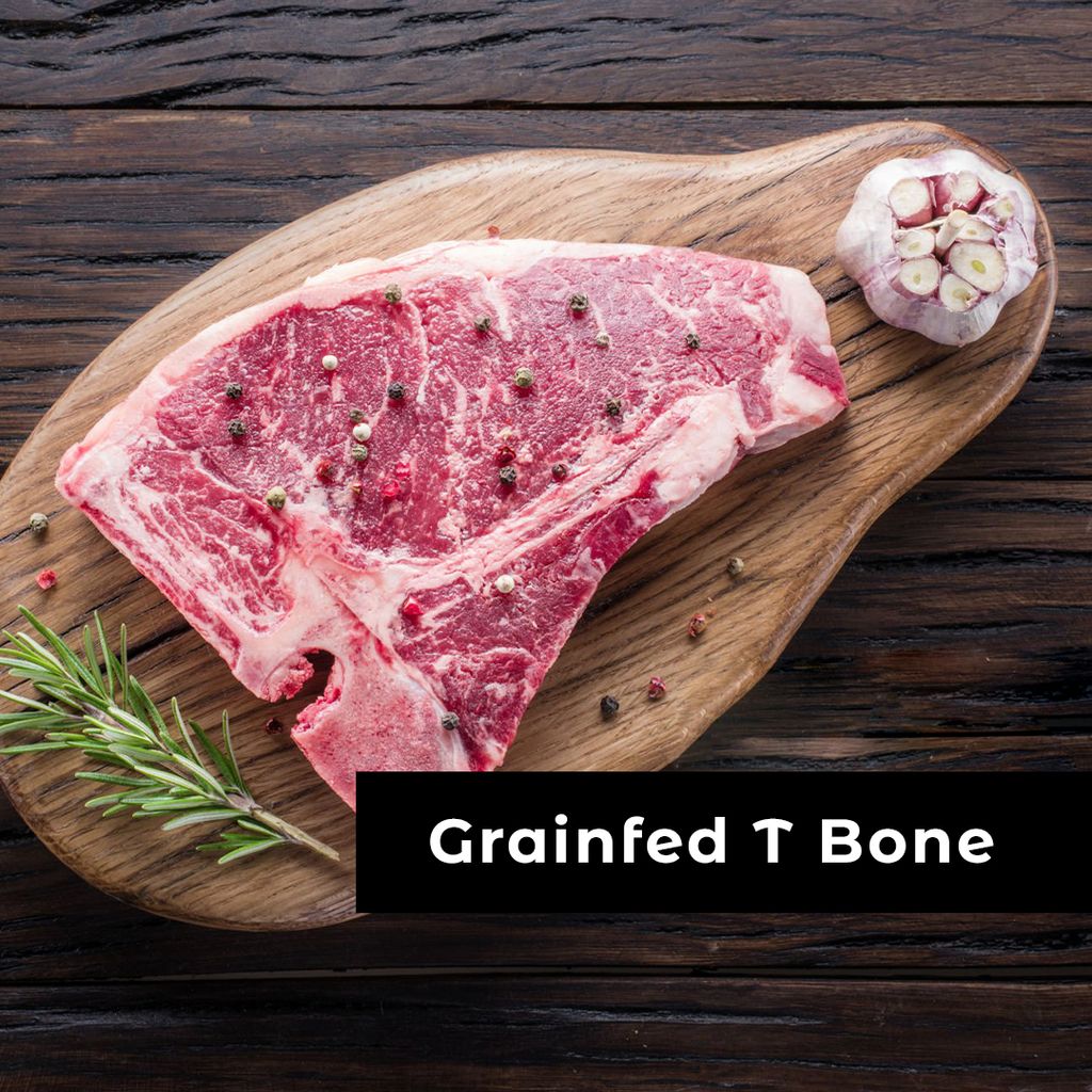 Thawed Grainfed T-bone Steak