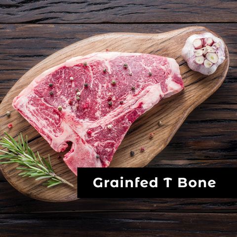 Thawed Grainfed T-bone Steak