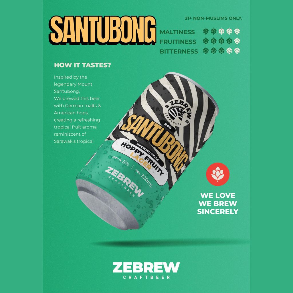 Zebrew Santubong Craft Beer (2)