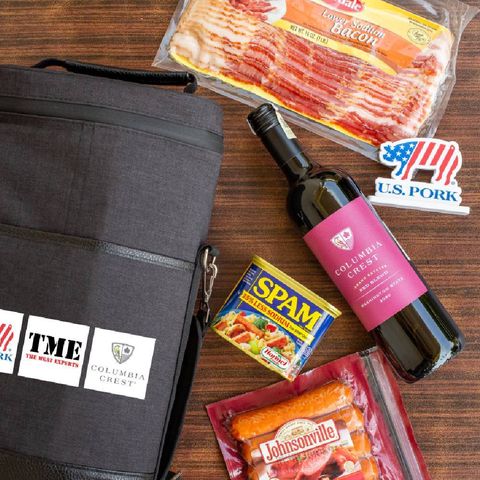 Columbia Wine & Gourmet Meat Gift Bundle _ Premium Wine Set