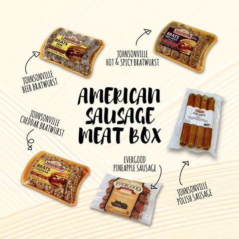 TME American Sausage Meat Box