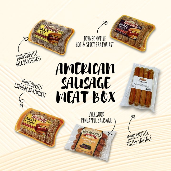 TME American Sausage Meat Box