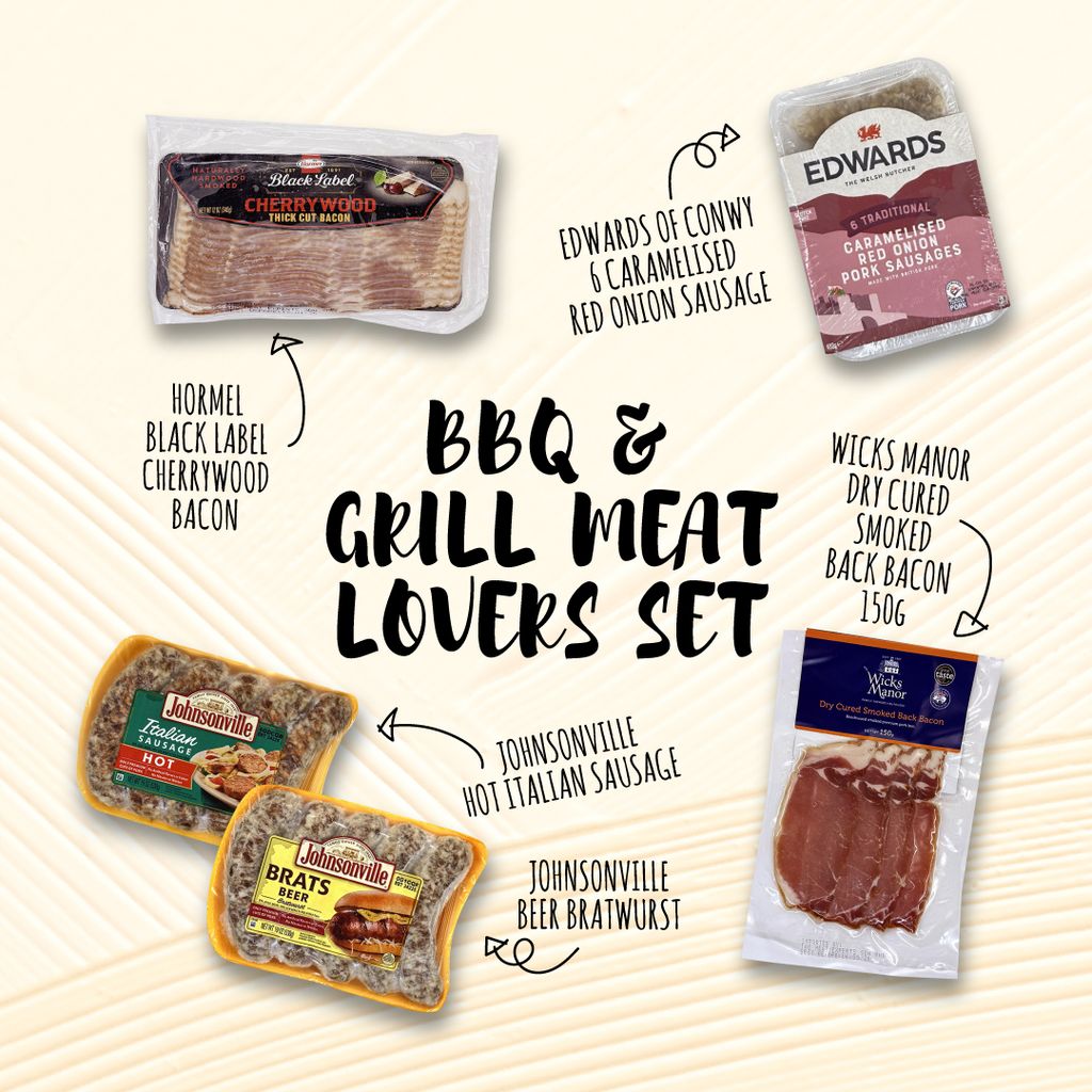 TME BBQ & Grill Meat Lovers Set 