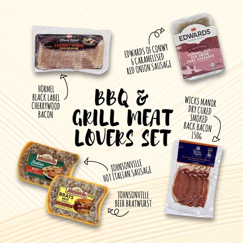 TME BBQ & Grill Meat Lovers Set 