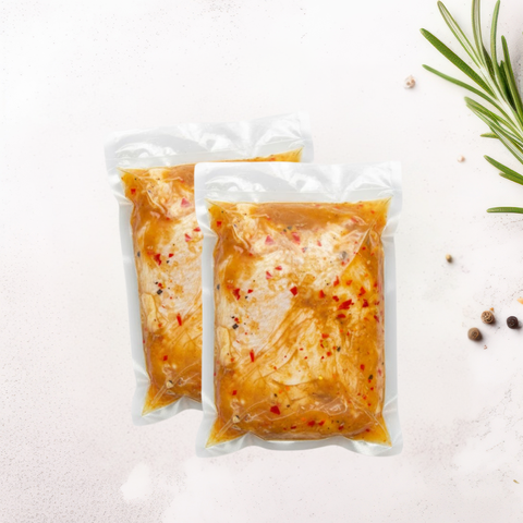 spiced tamarind glazed chicken chop 