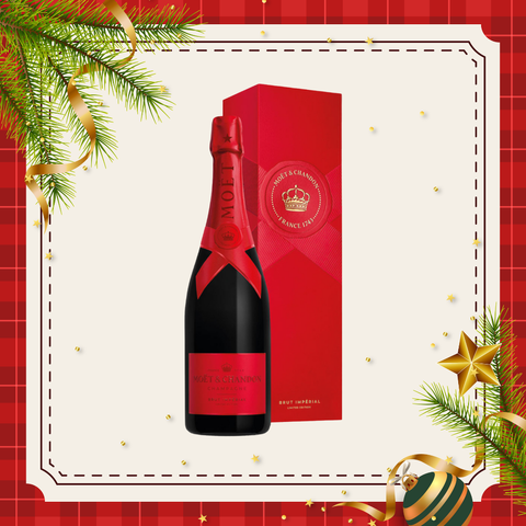 MOET AND CHANDON CHAMPAGNE 2025 CHRISTMAS EDITION