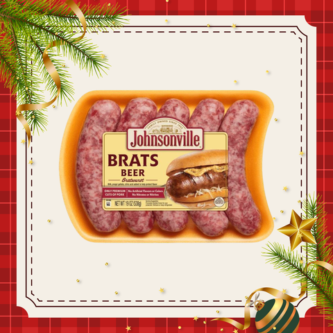 Johnsonville Beer Bratwurst 538g