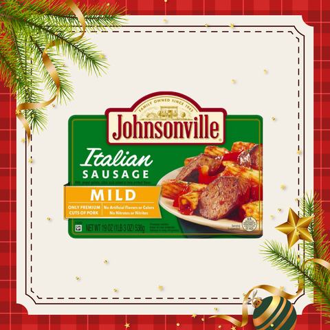 Johnsonville Mild Italian Sausage 538g