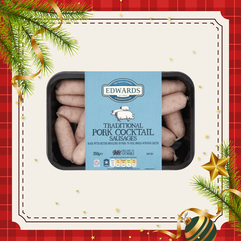Edwards of Conwy Traditional Pork Cocktail Sausages 325g