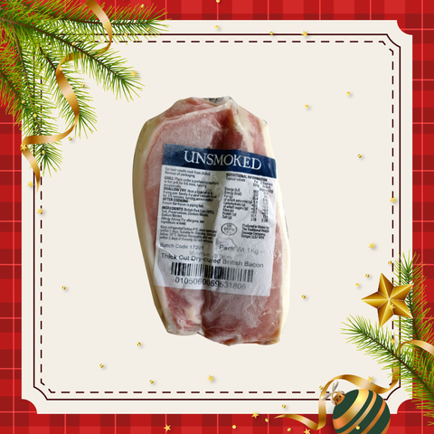 Edwards of Conwy Unsmoked Bacon 1kg