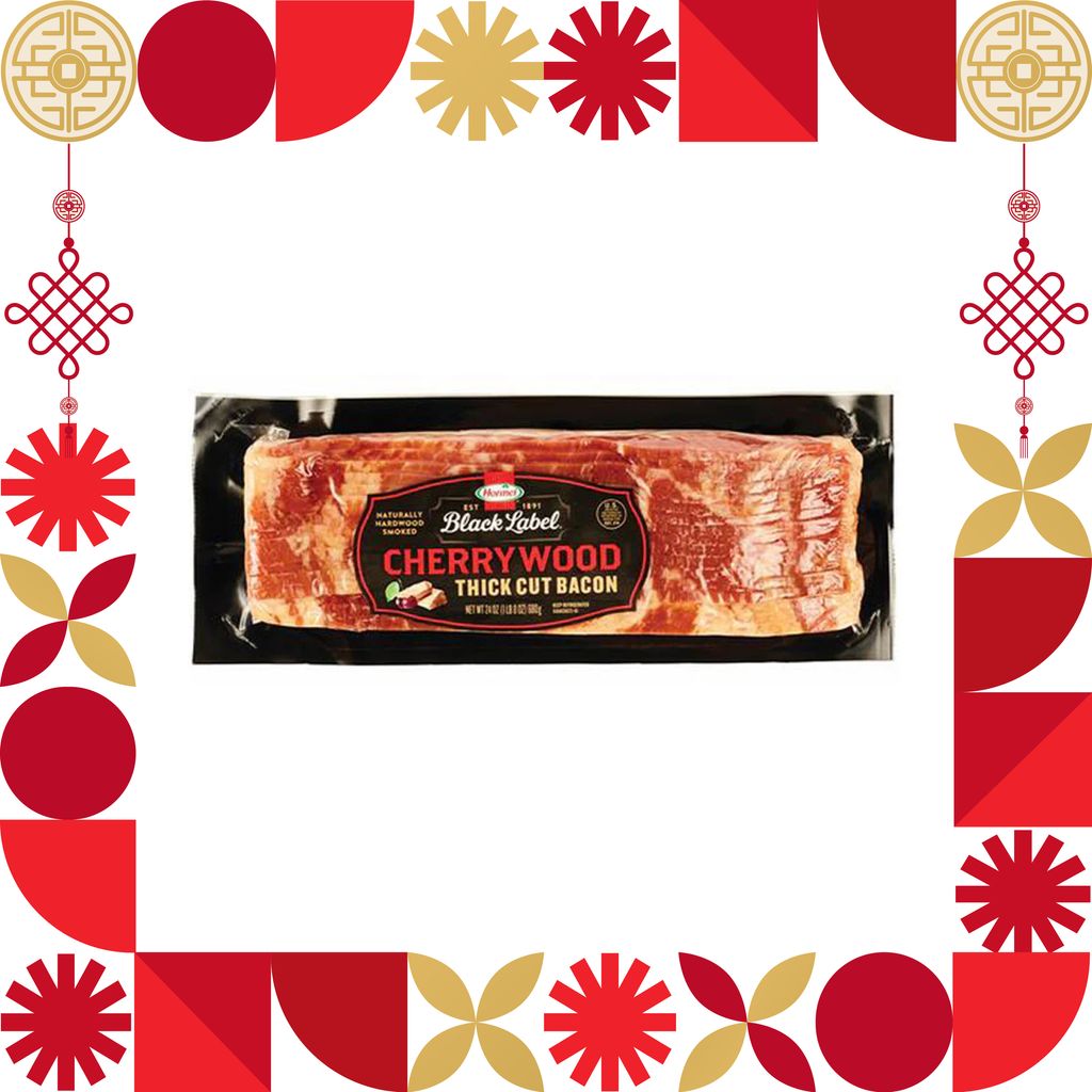 HORMEL BLACK LABEL CHERRYWOOD BACON 680G
