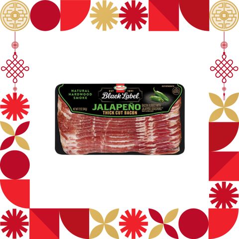 HORMEL BLACK LABEL JALAPENO BACON 340G