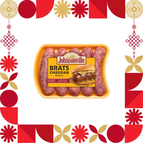 JOHNSONVILLE CHEDDAR BRATWURST