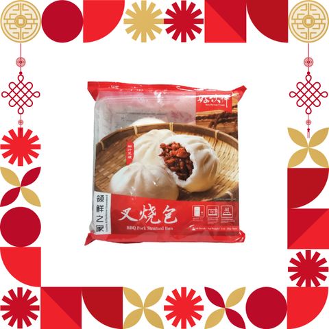 BEST PARTNER BBQ PORK STEAM BUN 4PCS 320G