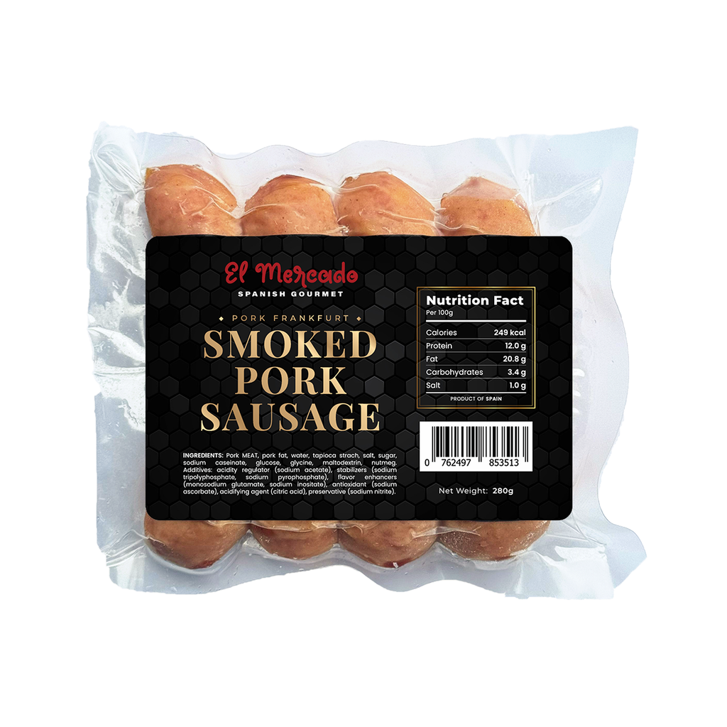 El Mercado Black Label Spanish Smoked Pork Sausage 