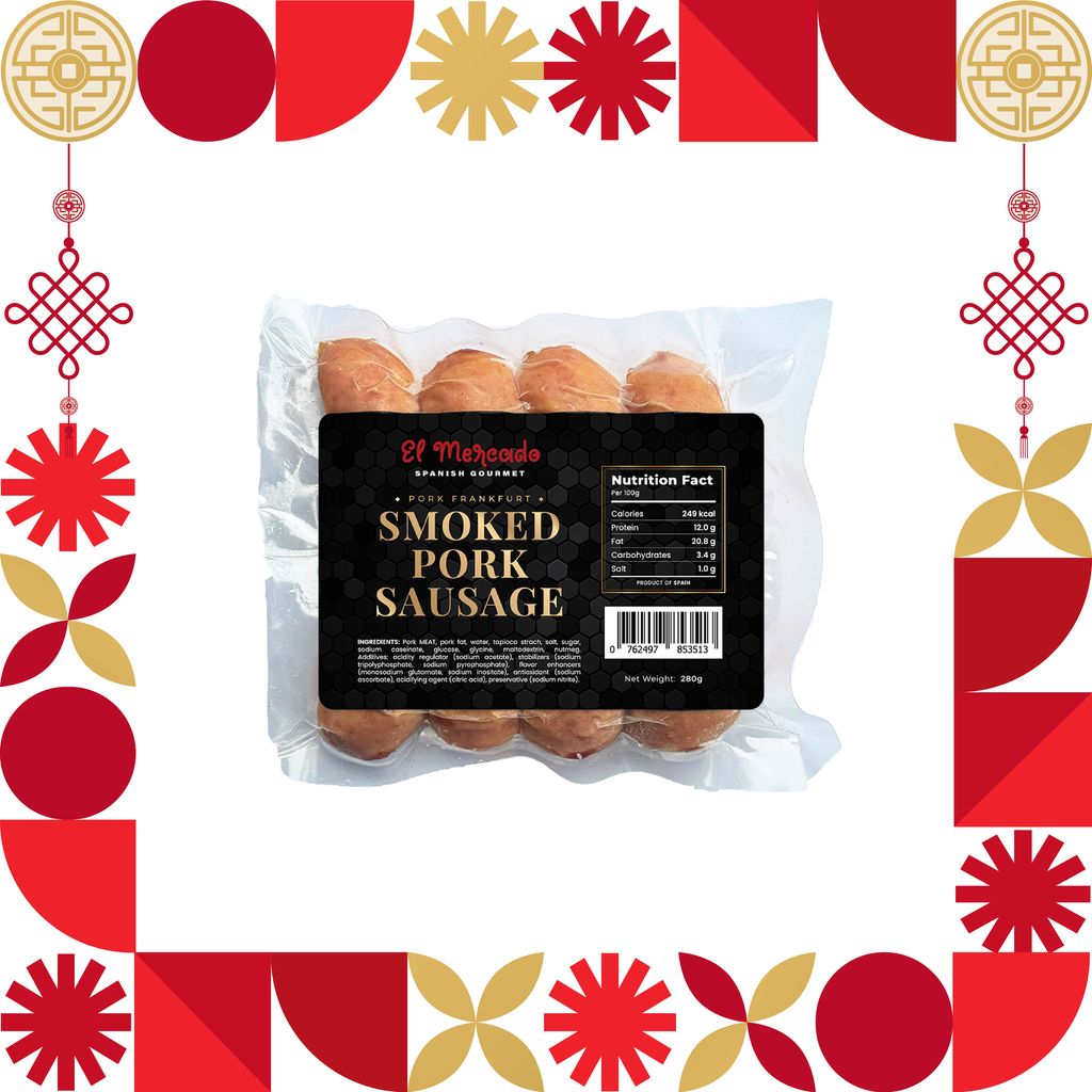 EL MERCADO BLACK LABEL SPANISH SMOKED PORK SAUSAGE