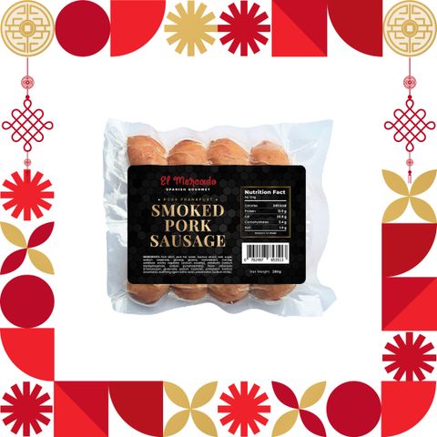 EL MERCADO BLACK LABEL SPANISH SMOKED PORK SAUSAGE