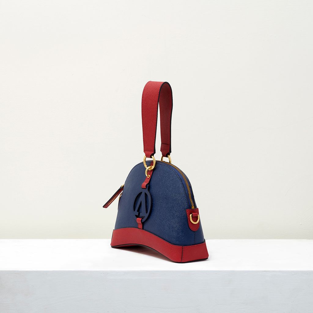 未末系列深緋藍月蝕eclipse Shell Bag Dark Red Blue Anderlos 安德羅斯