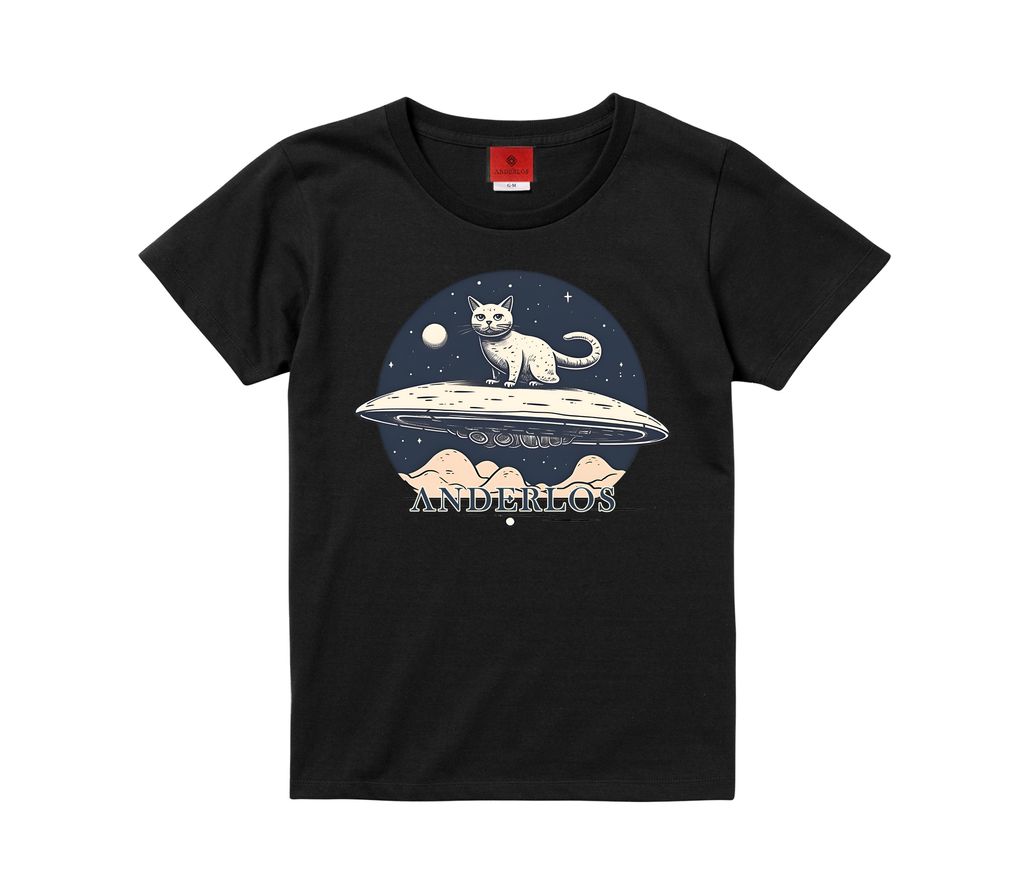 T恤套圖 - 貓咪宇宙系列之一(彩色)正面500-002-76