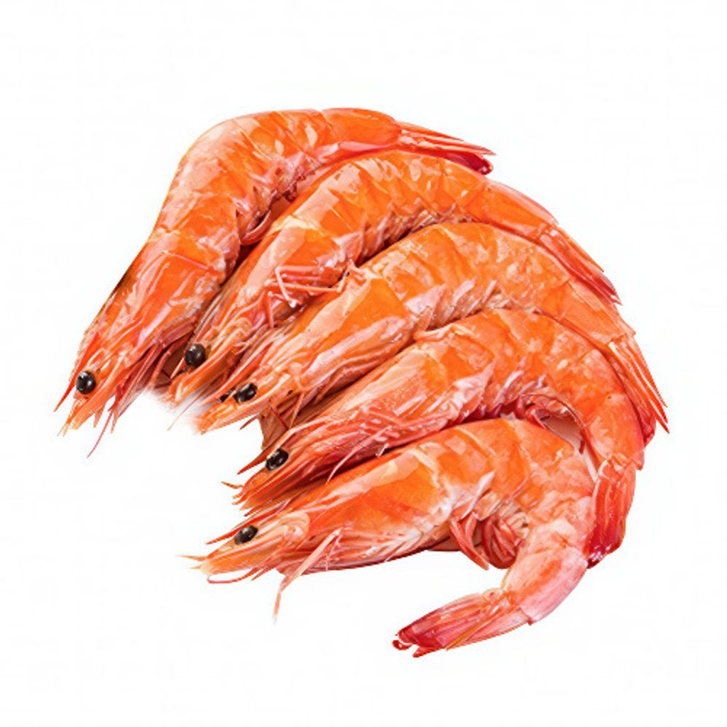 Vannamei Cooked Prawn Head On 26-30 1