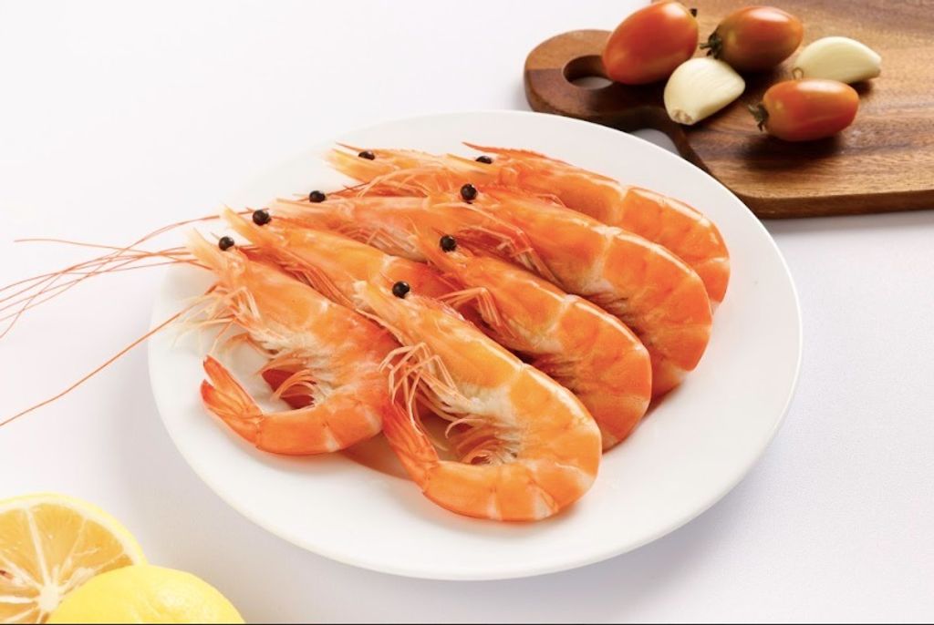 Vannamei Cooked Prawn Head On 41-50 2