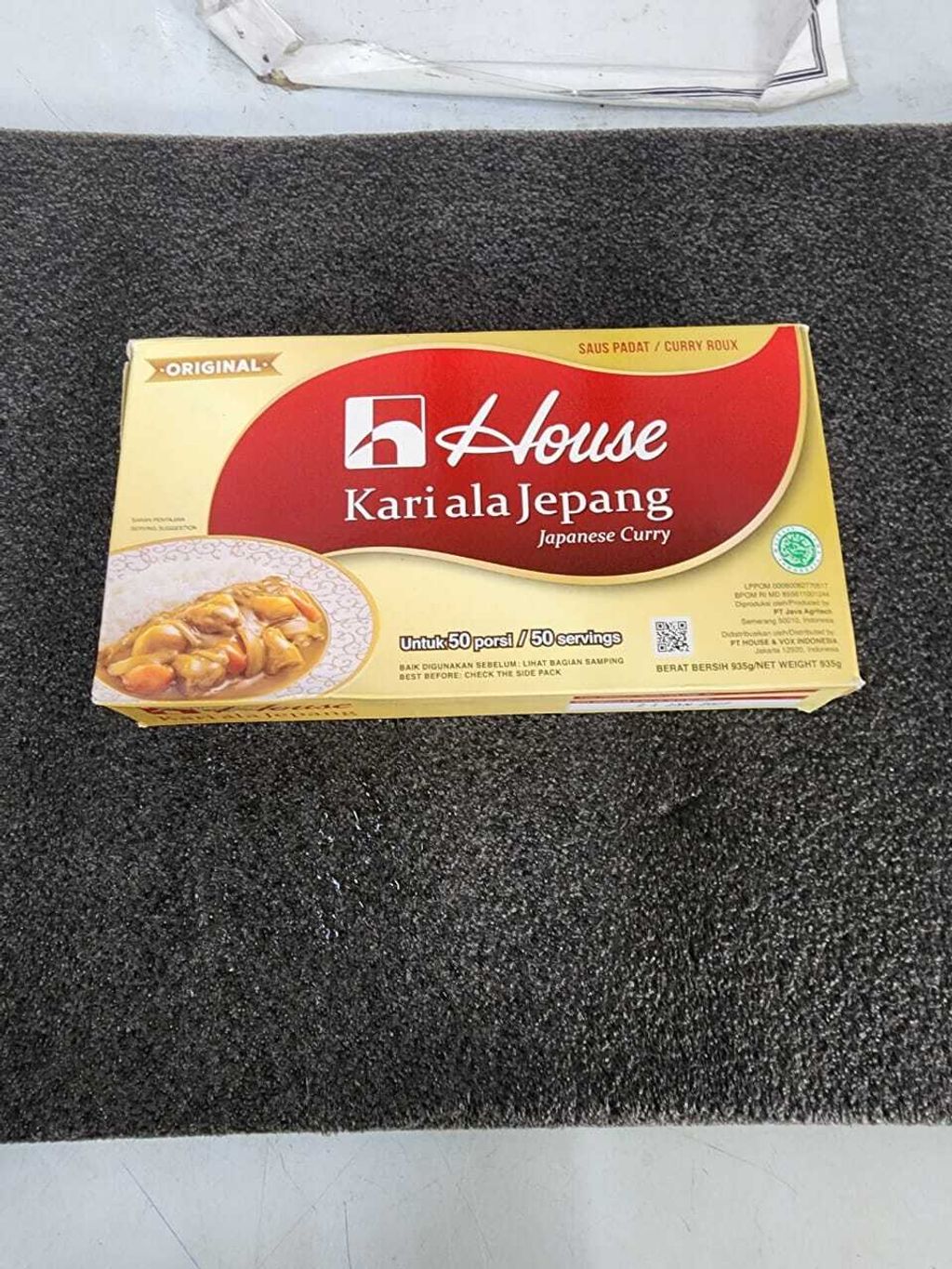 JAPANESE - JAVA CURRY (HOUSE) (HALAL) (935GM)