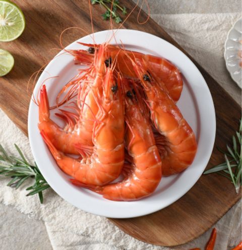 Tiger Cooked Prawn Head On 41-50 OR 31-40 3