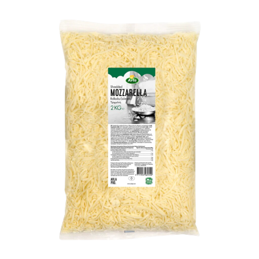 Arla Mozzarella Cheese Shredded 2KG 1