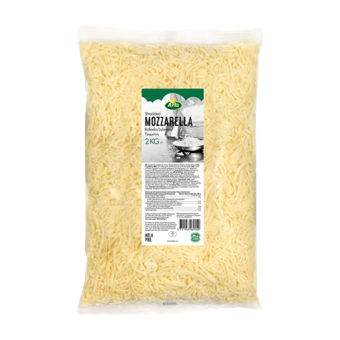 Arla Mozzarella Cheese Shredded 2KG 1