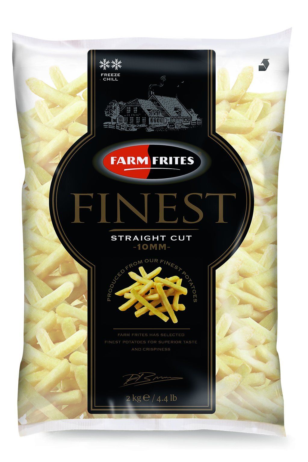 Farm Frites French Fries Straight Cut 2KG 1