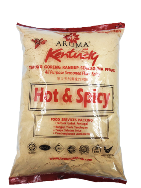 Aroma Chicken Fried Coating Hot & Spicy 3kg