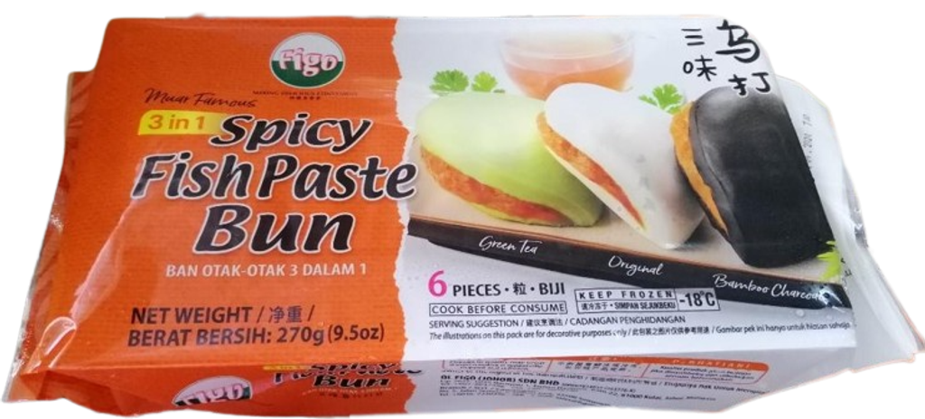 3 In 1 Spicy Fish Paste Bun (Figo) 1