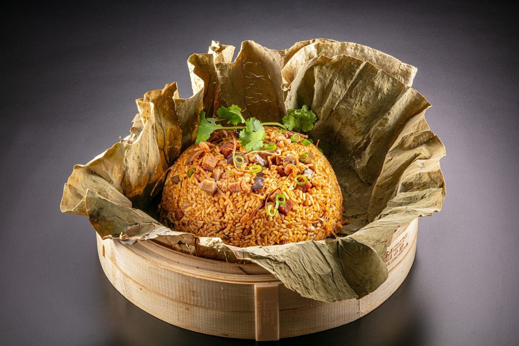 Lotus Leaf Rice with Eight Treasures