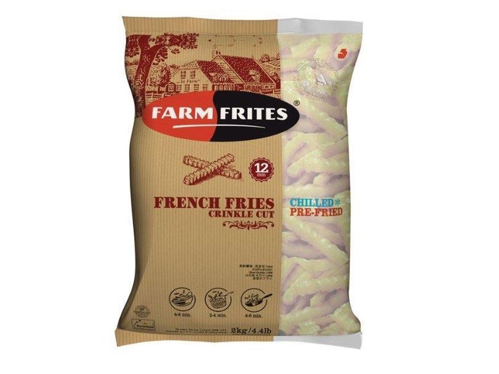 Farm Frites French Fries Crinkle Cut 1