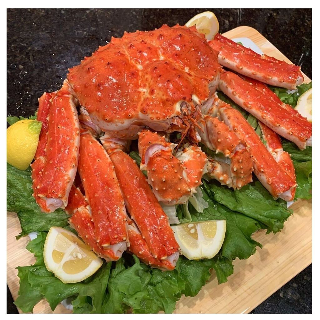 Frozen King Crab Whole 1.4-1.6 3