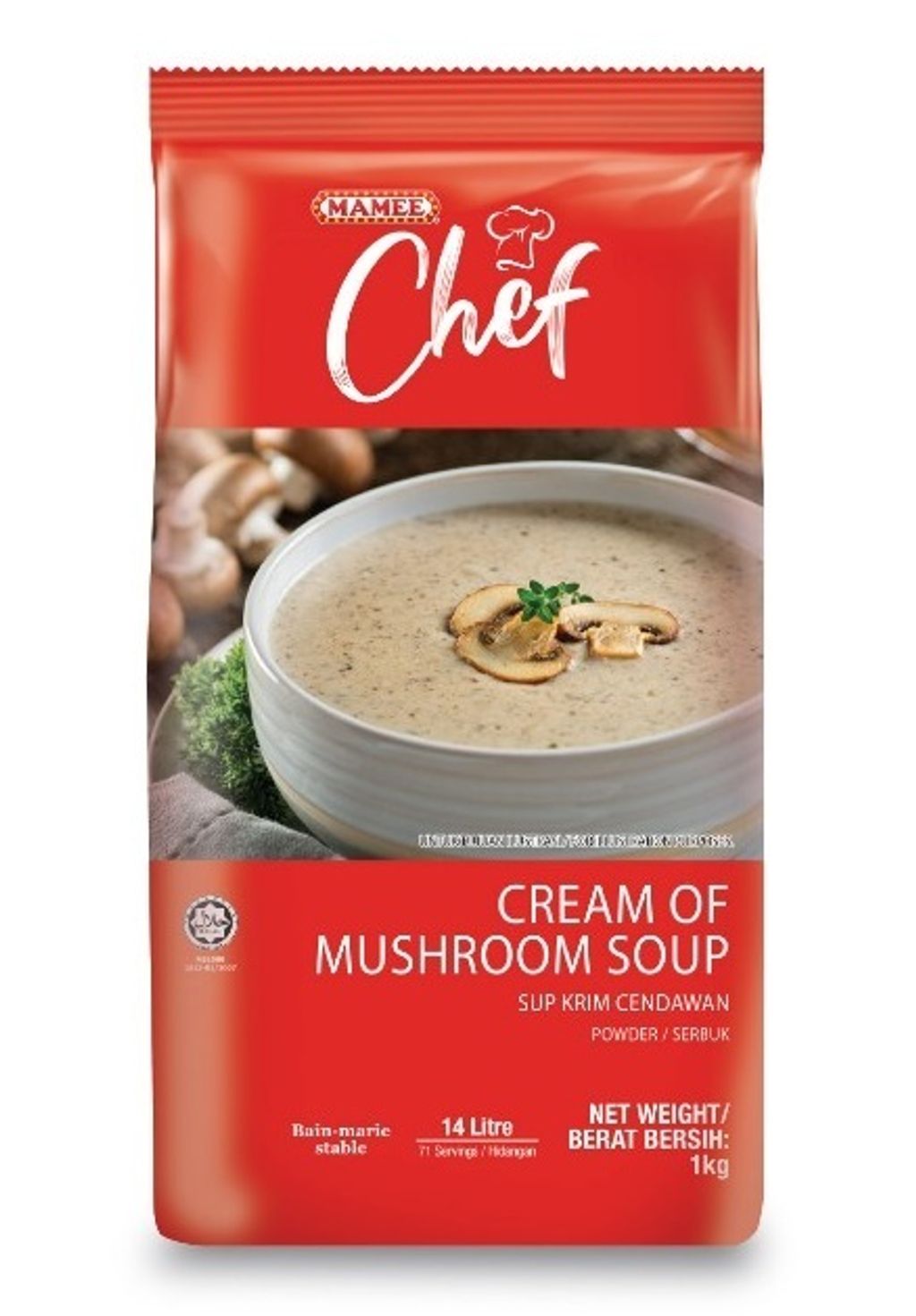 Mamee Mushroom Soup Powder 900GM 1