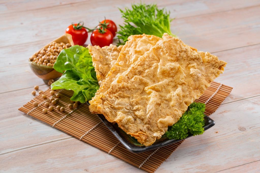 Enak Kulit Tahu Berinti Ikan 1