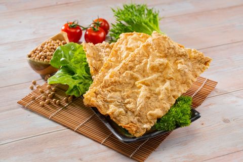 Enak Kulit Tahu Berinti Ikan 1