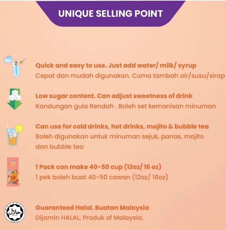 Mix-lah Ice Tea Premix Lemon Tea 2