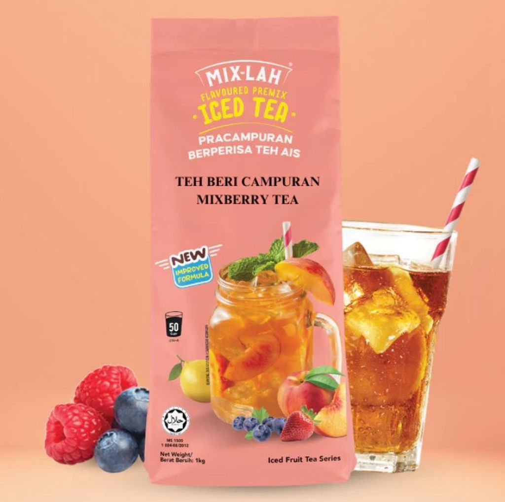 Mix-lah Ice Tea Premix Mixberry Tea