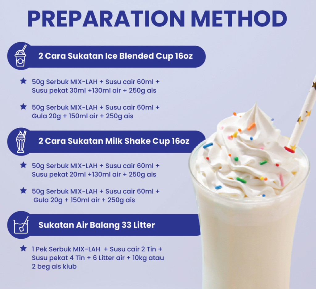 Mix-lah Milkshake Premix Cookies & Cream_2