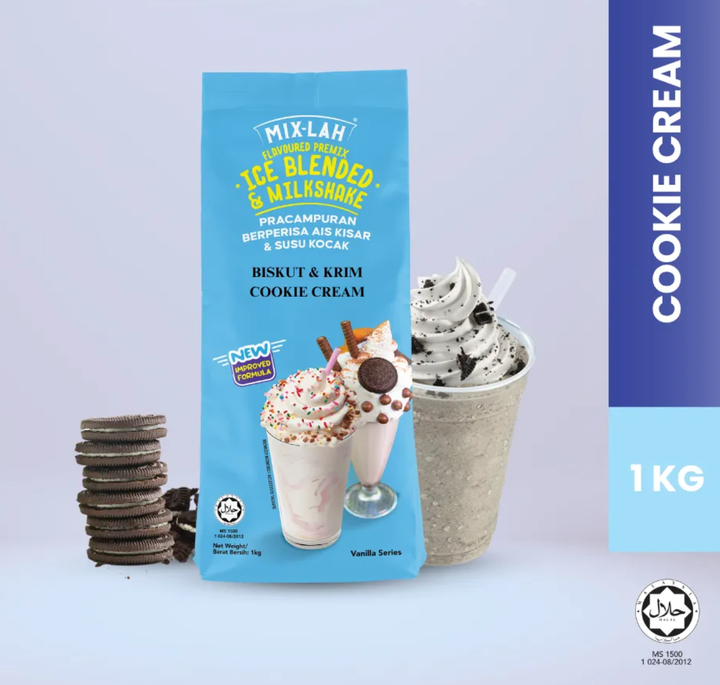Mix-lah Milkshake Premix Cookies & Cream_1