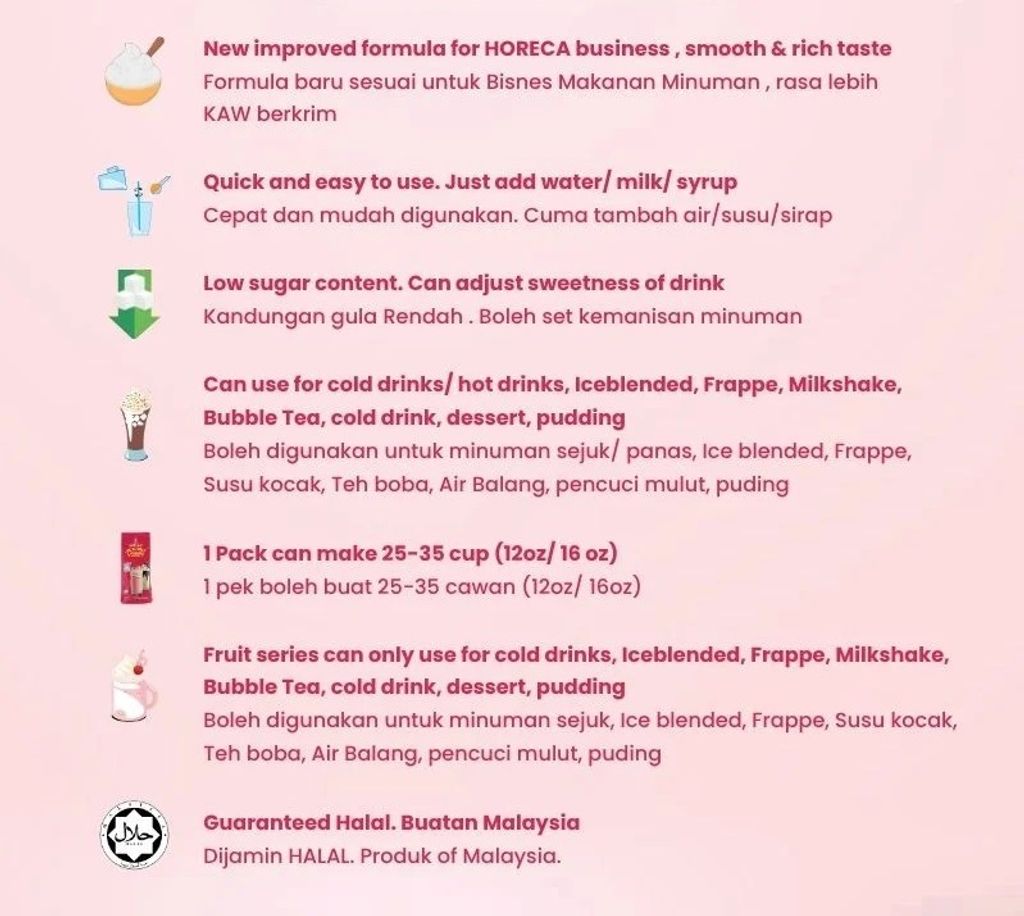 Milkshake Premix Avacodo 3