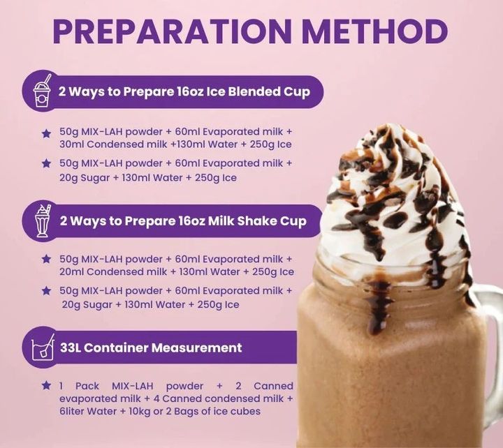 Mix-lah Milkshake Premix Belgian Chocolate_2