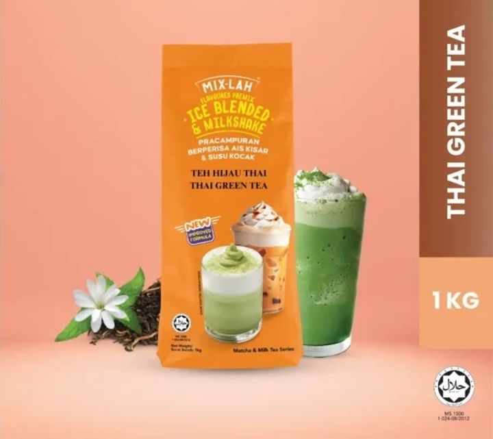 Milkshake Premix Thai Green Tea 1