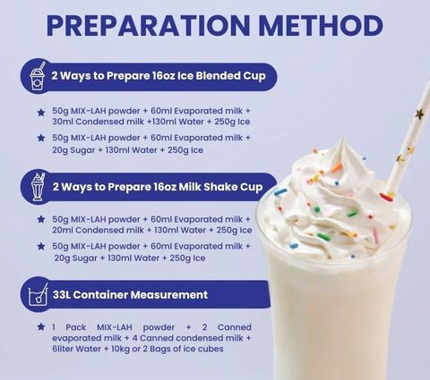 Milkshake Premix Vanilla 2